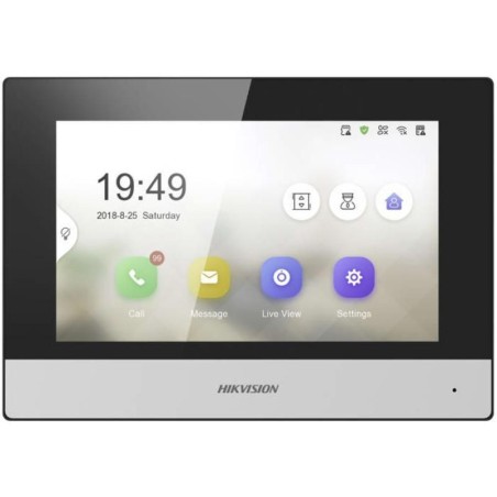"High-Performance Hikvision DS-KH6320Y-WTE2/EUROPE Video Intercom Monitor - Advanced Security Solution"